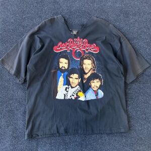 Vintage Oak Ridge Boys Shirt Mens XL Black Made USA Concert Tour Band 90s